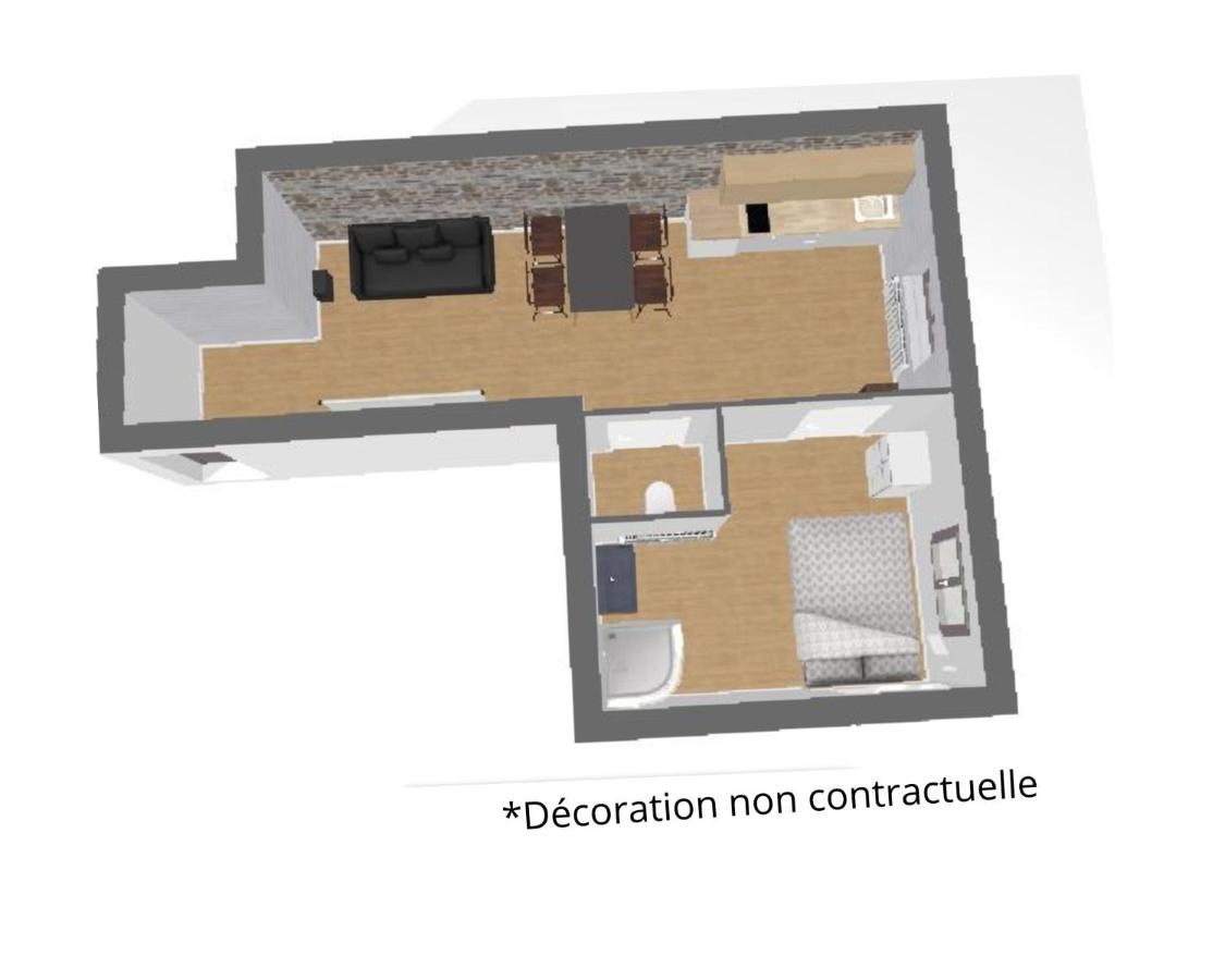 Jacobin-Centre Ville-Paisible-2 Couchages 아미앵 외부 사진